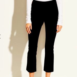 Vince black crop pants. size LG